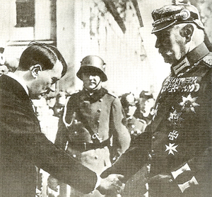 Hitler and Von Hindenbury March 21 1933
